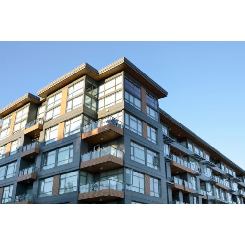 Modern multifamily building exterior